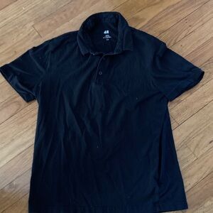 H&M Classic Black Polo Shirt for Men